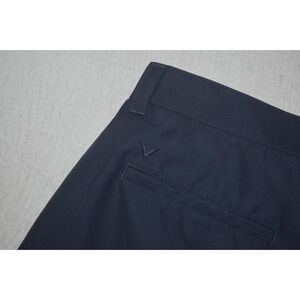 Callaway Golf Shorts Blue Performance Side Pocket Wicking Flat Mens 36 x 11"